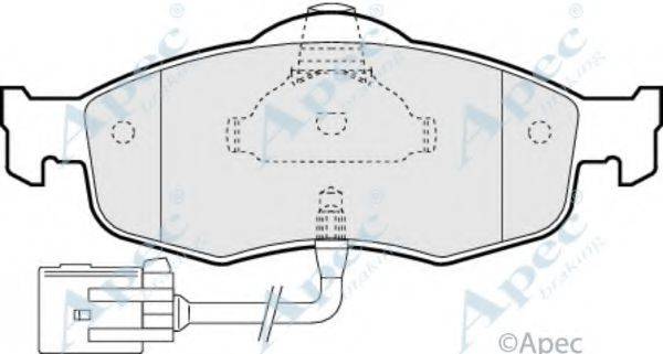 APEC BRAKING PAD802