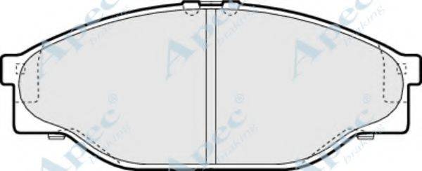 APEC BRAKING PAD821