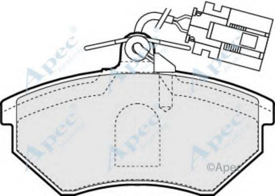 APEC BRAKING PAD829