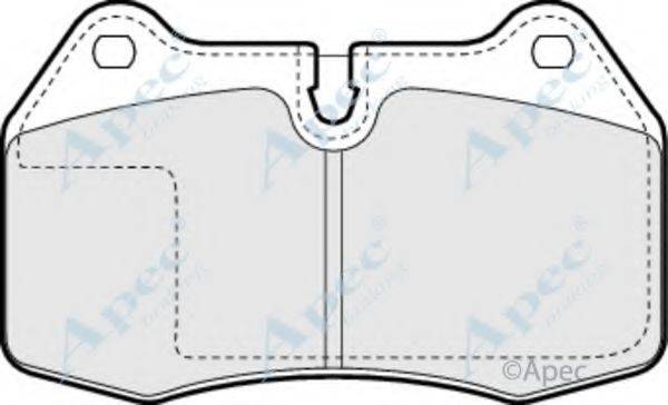 APEC BRAKING PAD836