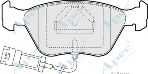 APEC BRAKING PAD846