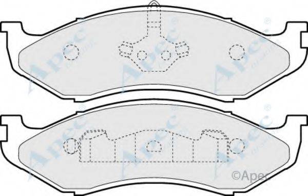 APEC BRAKING PAD852