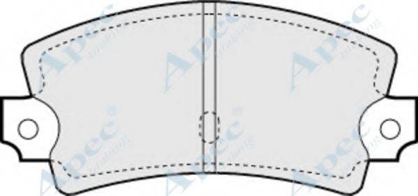 APEC BRAKING PAD853
