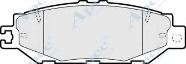 APEC BRAKING PAD864
