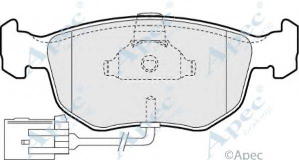 APEC BRAKING PAD877