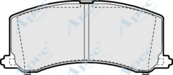 APEC BRAKING PAD890