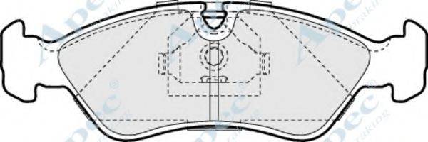 APEC BRAKING PAD892