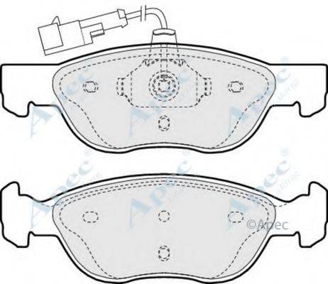 APEC BRAKING PAD893