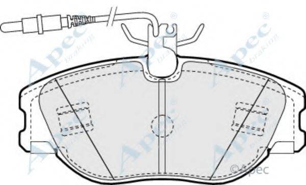 APEC BRAKING PAD898