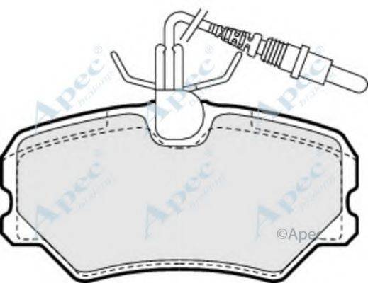 APEC BRAKING PAD915