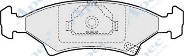 APEC BRAKING PAD922