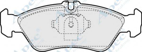 APEC BRAKING PAD929