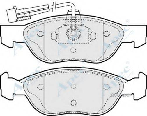 APEC BRAKING PAD938