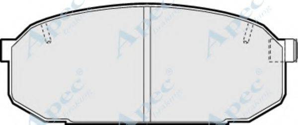 APEC BRAKING PAD939