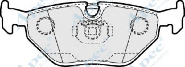 APEC BRAKING PAD942