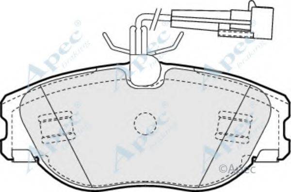 APEC BRAKING PAD945