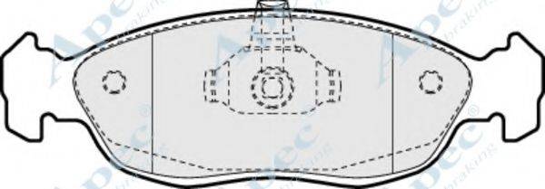 APEC BRAKING PAD951