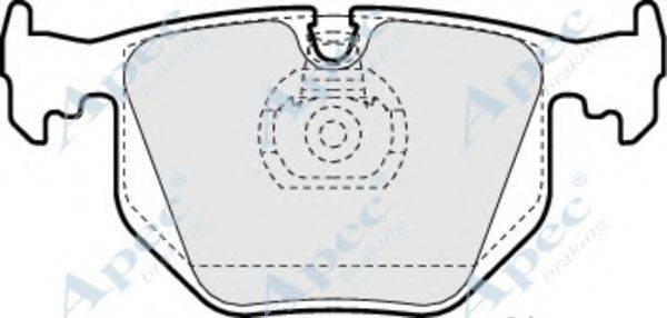 APEC BRAKING PAD956