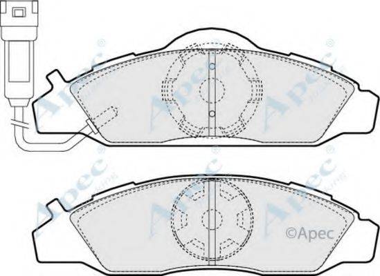 APEC BRAKING PAD957