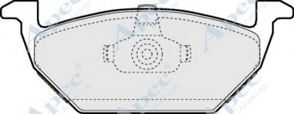 APEC BRAKING PAD966