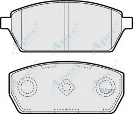 APEC BRAKING PAD968