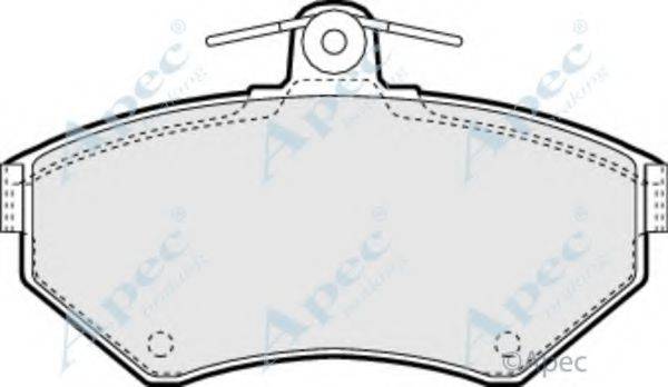 APEC BRAKING PAD973