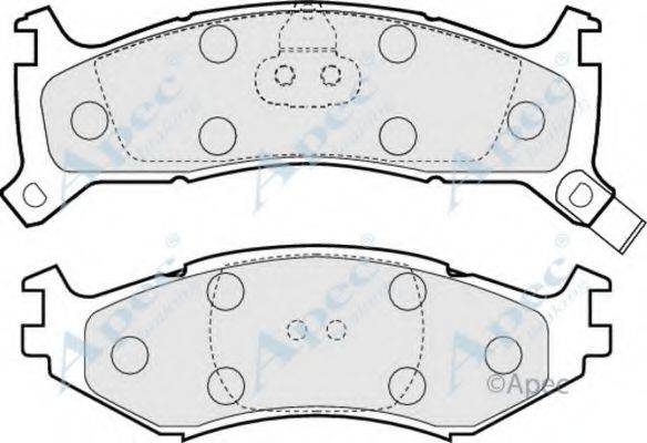 APEC BRAKING PAD979