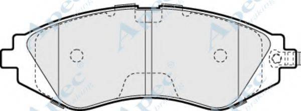 APEC BRAKING PAD980
