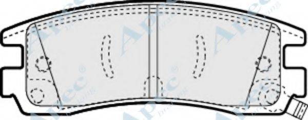 APEC BRAKING PAD989