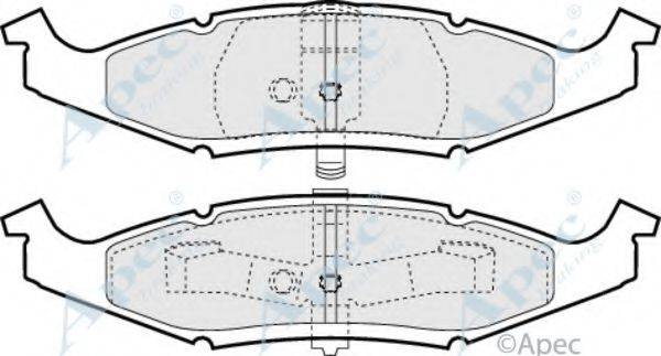 APEC BRAKING PAD997