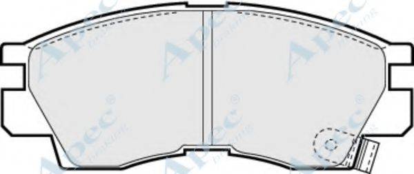 APEC BRAKING PAD667