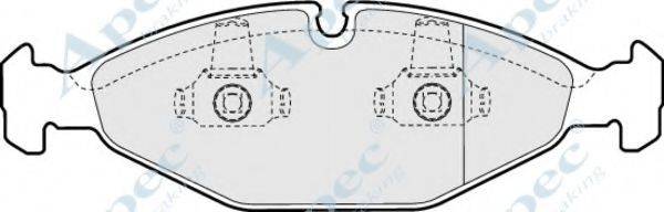 APEC BRAKING PAD837