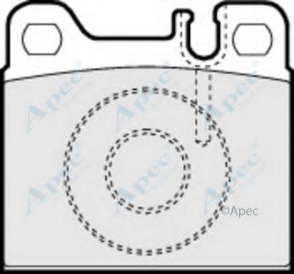 APEC BRAKING PAD1016
