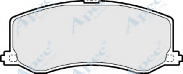 APEC BRAKING PAD1028