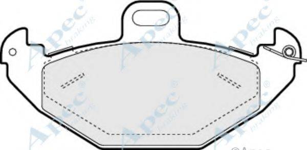 APEC BRAKING PAD1044