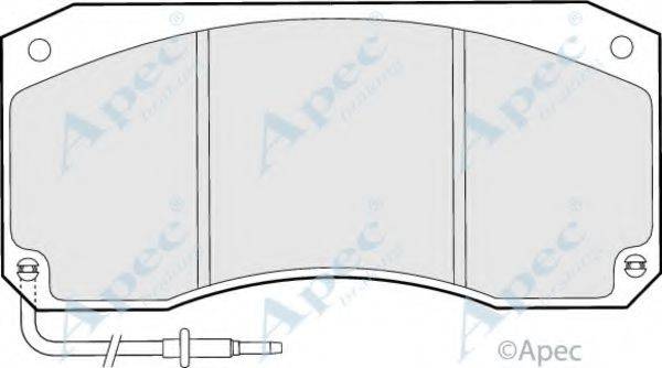 APEC BRAKING PAD1055