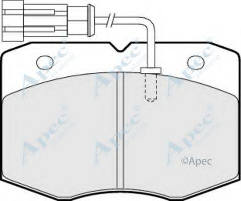 APEC BRAKING PAD1057
