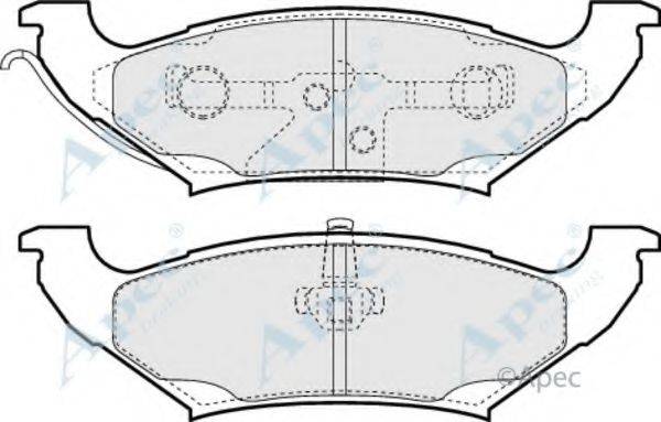 APEC BRAKING PAD1069