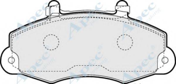 APEC BRAKING PAD1105