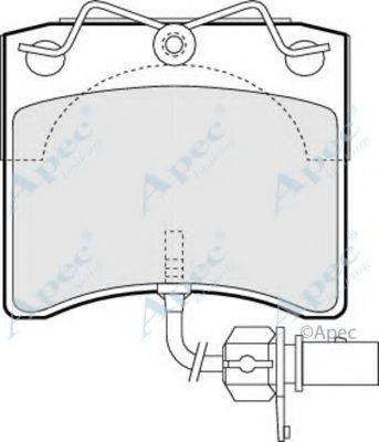 APEC BRAKING PAD1146