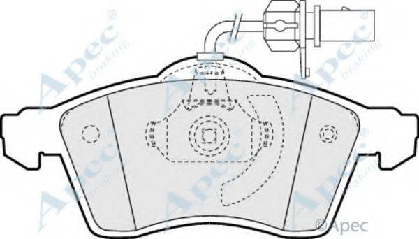 APEC BRAKING PAD1182