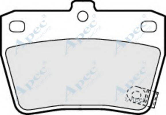 APEC BRAKING PAD1196