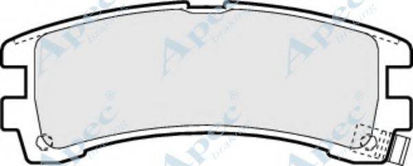 APEC BRAKING PAD1210