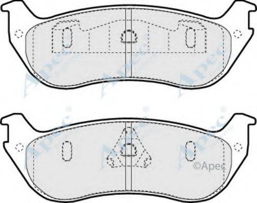 APEC BRAKING PAD1211