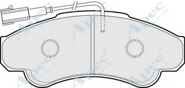 APEC BRAKING PAD1251