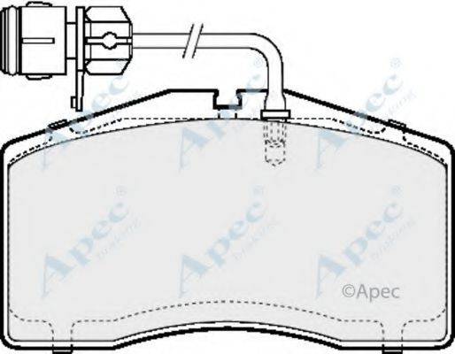 APEC BRAKING PAD1365