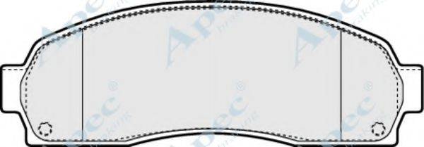 APEC BRAKING PAD1381