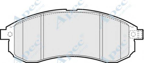 APEC BRAKING PAD1405