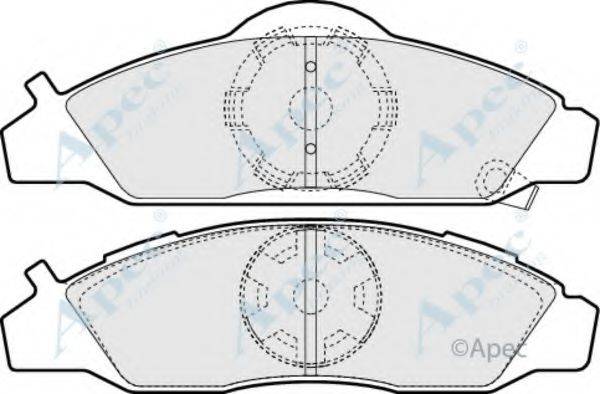 APEC BRAKING PAD1428