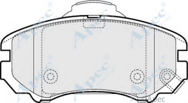 APEC BRAKING PAD1451